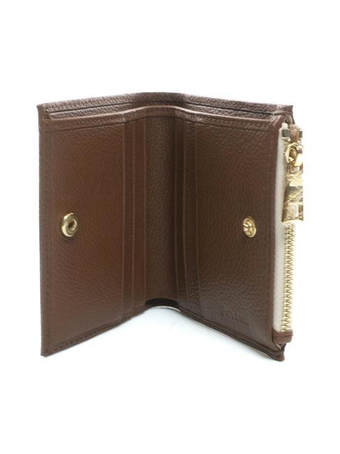 HERITAGE Kompakte Brieftasche elfenbein / braun - Brieftaschen Damen