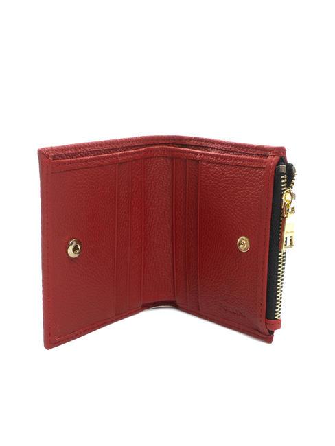 HERITAGE Kompakte Brieftasche schwarzer Lack - Brieftaschen Damen