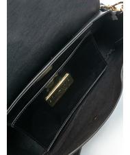 ERMANNO SCERVINO OHANNA SOLID Schultertasche Schwarz - Damentaschen - 5