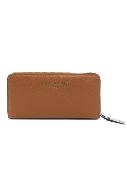 GIOVANNA 23 Gro&szlig;es Portemonnaie mit Rei&szlig;verschluss br&auml;unen - Brieftaschen Damen