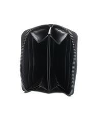 ARMANI EXCHANGE LOGO EMBOSSED Kleines Portemonnaie mit Rei&szlig;verschluss Schwarz - Brieftaschen Damen - 2