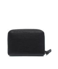 ARMANI EXCHANGE LOGO EMBOSSED Kleines Portemonnaie mit Rei&szlig;verschluss Schwarz - Brieftaschen Damen - 3