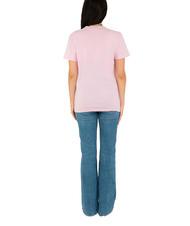 JOHN RICHMOND RONDON Baumwoll-T-Shirt mit Strasssteinen rosa - T-Shirts und Tops f&uuml;r Damen - 3