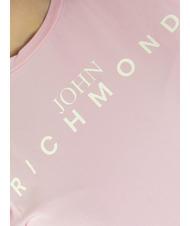 JOHN RICHMOND BERRY Baumwoll t-shirt rosa/wei&szlig; - T-Shirts und Tops f&uuml;r Damen - 2