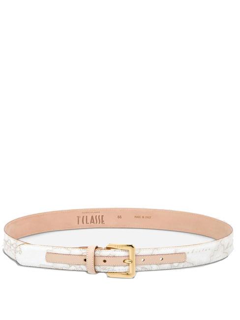 GEO WHITE Kürzbarer Gürtel Weiß - Gürtel