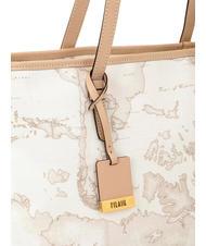 ALVIERO MARTINI PRIMA CLASSE GEO CLASSIC Einkaufstasche um die Schulter Weiß - Damentaschen - 3