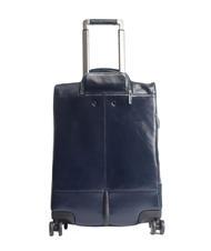 PIQUADRO BLUE SQUARE Handgepäck-Trolley aus Leder, 15,6-Zoll-PC-Halterung Blau - Handgepäck - 5