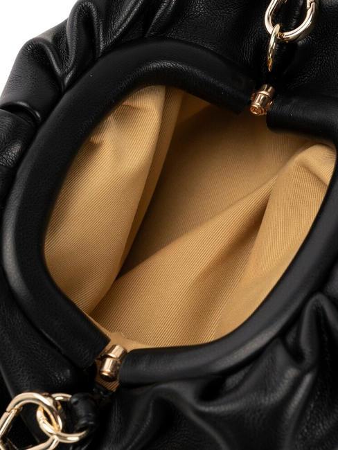 DUBAI Clutch mit Kettengriff Schwarz - Damentaschen