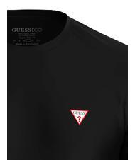 GUESS MINI TRIANGLE Langärmliges T-Shirt jetbla - Herren-T-Shirts - 3