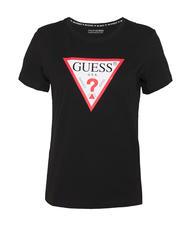 GUESS ORIGINAL LOGO Logo-T-Shirt jetbla - T-Shirts und Tops für Damen - 4