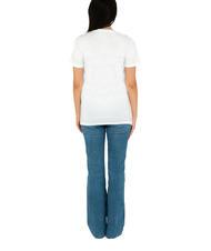 JOHN RICHMOND RONDON Baumwoll-T-Shirt mit Strasssteinen Weiss - T-Shirts und Tops f&uuml;r Damen - 3