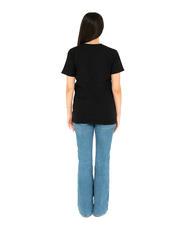 JOHN RICHMOND RONDON Baumwoll-T-Shirt mit Strasssteinen Schwarz - T-Shirts und Tops f&uuml;r Damen - 3