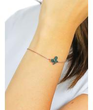 AMEN FARFALLE Blaues und weißes Zirkonarmband - Armbänder