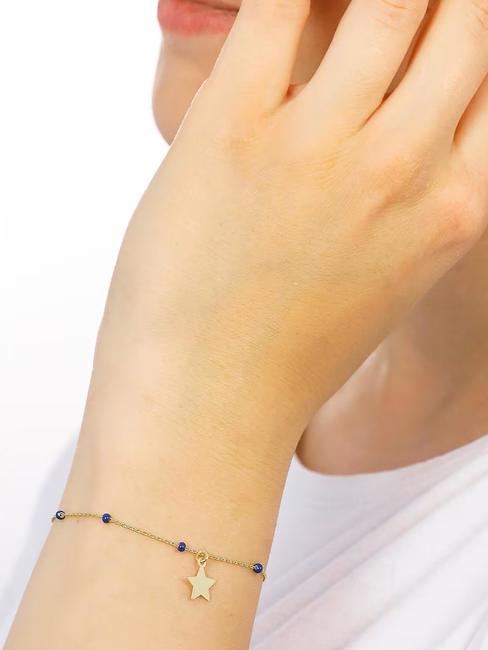 CANDY CHARM Dünnes Armband mit Stern Gold - Armbänder