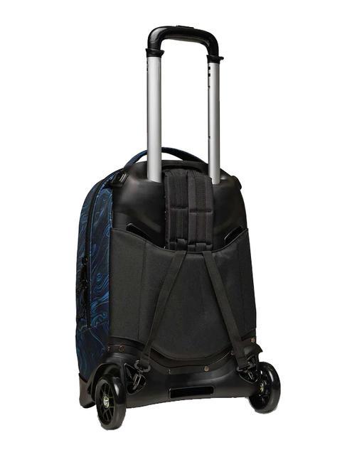 NEW WAY NEW PLUG Fantasy Rucksack mit abnehmbarem Trolley Indigo-Kunst - Rucks&auml;cke mit Trolleyfunktion