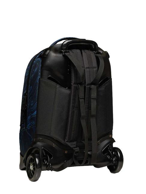 NEW WAY NEW PLUG Fantasy Rucksack mit abnehmbarem Trolley Indigo-Kunst - Rucks&auml;cke mit Trolleyfunktion