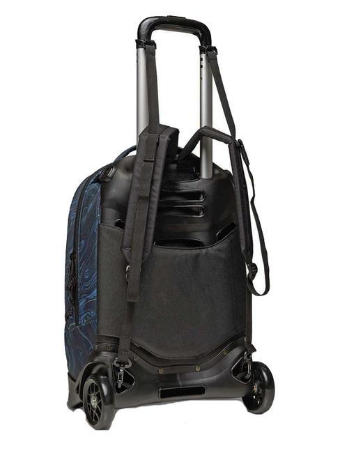NEW WAY NEW PLUG Fantasy Rucksack mit abnehmbarem Trolley Indigo-Kunst - Rucks&auml;cke mit Trolleyfunktion