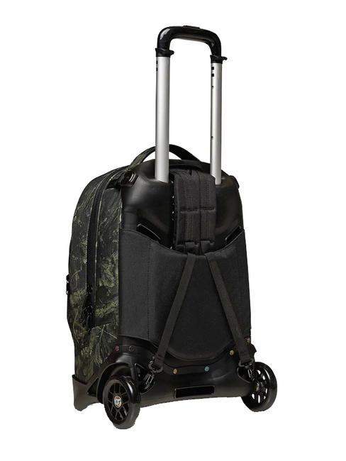 NEW WAY NEW PLUG Fantasy Rucksack mit abnehmbarem Trolley Laub gr&uuml;n - Rucks&auml;cke mit Trolleyfunktion