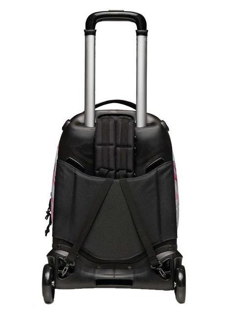 NEW WAY NEW PLUG Fantasy Rucksack mit abnehmbarem Trolley Marmorblume - Rucks&auml;cke mit Trolleyfunktion