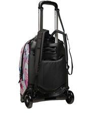 INVICTA NEW WAY NEW PLUG Fantasy Rucksack mit abnehmbarem Trolley Marmorblume - Rucks&auml;cke mit Trolleyfunktion - 5