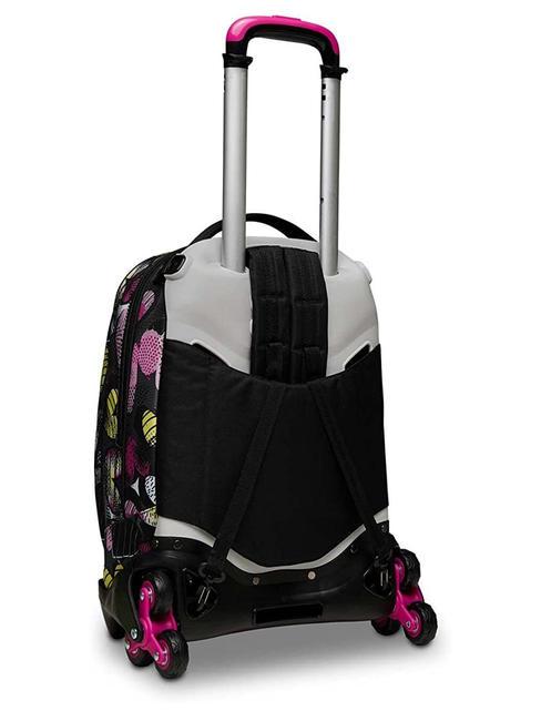 JACK KIDDIE CRUSH Abnehmbarer 3-in-1-Trolley-Rucksack mit drei Rollen IBIS ROSE - Rucks&auml;cke mit Trolleyfunktion