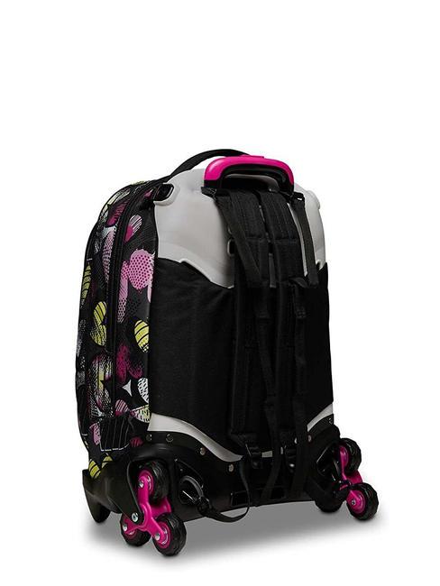 JACK KIDDIE CRUSH Abnehmbarer 3-in-1-Trolley-Rucksack mit drei Rollen IBIS ROSE - Rucks&auml;cke mit Trolleyfunktion