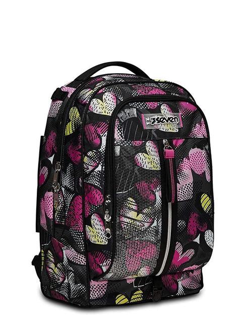 JACK KIDDIE CRUSH Abnehmbarer 3-in-1-Trolley-Rucksack mit drei Rollen IBIS ROSE - Rucks&auml;cke mit Trolleyfunktion