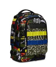 SEVEN JACK FLUO BELTS Trolley-Rucksack 3 in 1, abnehmbar Tarngr&uuml;n - Rucks&auml;cke mit Trolleyfunktion - 6