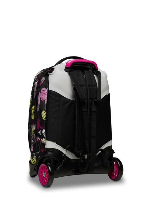 JACK KIDDIE CRUSH Abnehmbarer Trolley-Rucksack IBIS ROSE - Rucks&auml;cke mit Trolleyfunktion