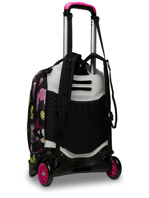 JACK KIDDIE CRUSH Abnehmbarer Trolley-Rucksack IBIS ROSE - Rucks&auml;cke mit Trolleyfunktion