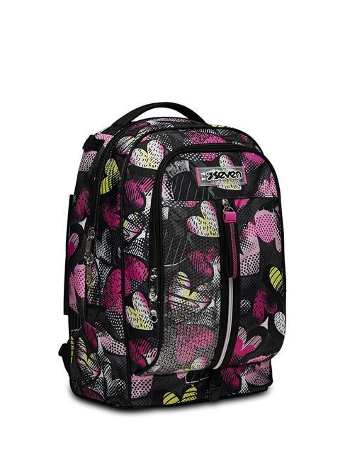 JACK KIDDIE CRUSH Abnehmbarer Trolley-Rucksack IBIS ROSE - Rucks&auml;cke mit Trolleyfunktion