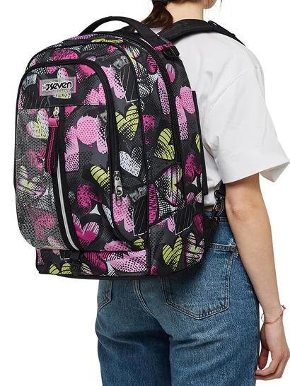JACK KIDDIE CRUSH Abnehmbarer Trolley-Rucksack IBIS ROSE - Rucks&auml;cke mit Trolleyfunktion