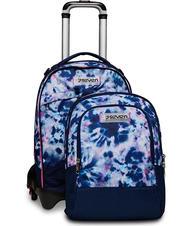 SEVEN CLOUDY SHAPES Trolley-Rucksack 3 in 1, abnehmbar und teilbar - Rucks&auml;cke mit Trolleyfunktion