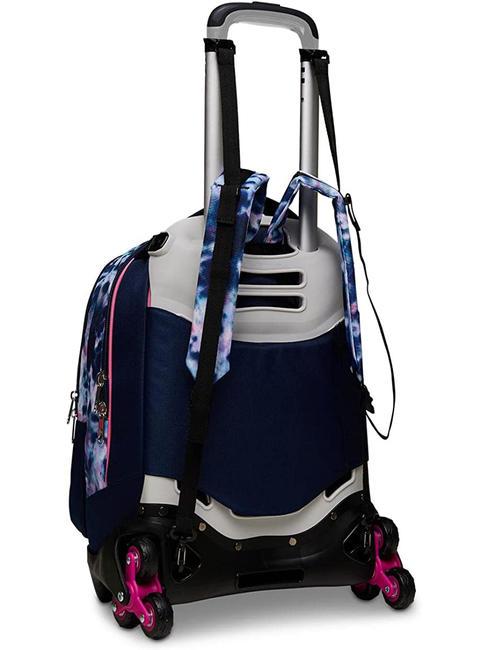 CLOUDY SHAPES Trolley-Rucksack 3 in 1, abnehmbar und teilbar blautief - Rucks&auml;cke mit Trolleyfunktion
