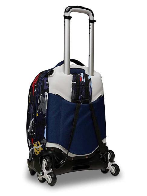 JACK SPRAY WALL Rucksack mit abnehmbarem Trolley blautief - Rucks&auml;cke mit Trolleyfunktion