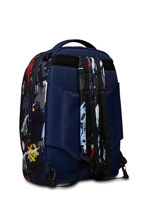 JACK SPRAY WALL Rucksack mit abnehmbarem Trolley blautief - Rucks&auml;cke mit Trolleyfunktion