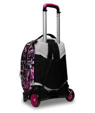 SEVEN JACJ CHULKY Rucksack mit abnehmbarem Trolley ROSA VIOLETT - Rucks&auml;cke mit Trolleyfunktion - 3