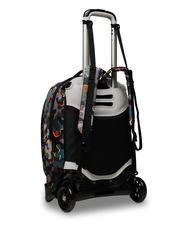 SEVEN JACK DYE ON Rucksack mit abnehmbarem Trolley rot orange - Rucks&auml;cke mit Trolleyfunktion - 5