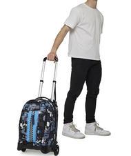 SEVEN JACK COLOURJET Trolley-Rucksack 3 in 1, abnehmbar azur - Rucks&auml;cke mit Trolleyfunktion - 7