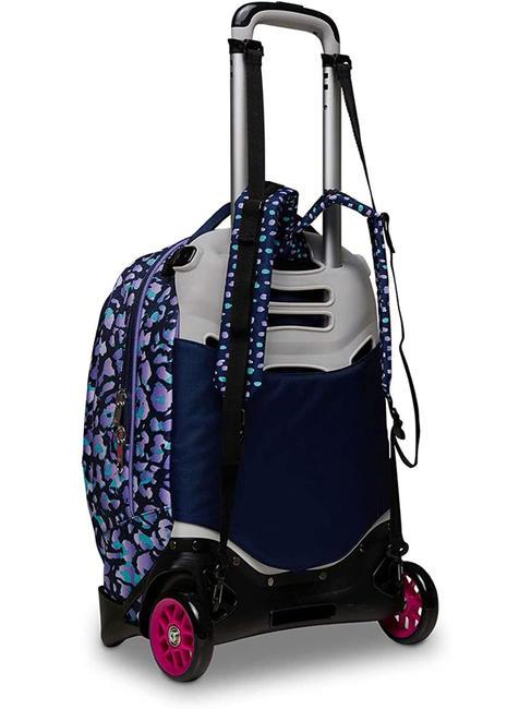 JACK ZIPLY Abnehmbarer Trolley-Rucksack violett - Rucks&auml;cke mit Trolleyfunktion