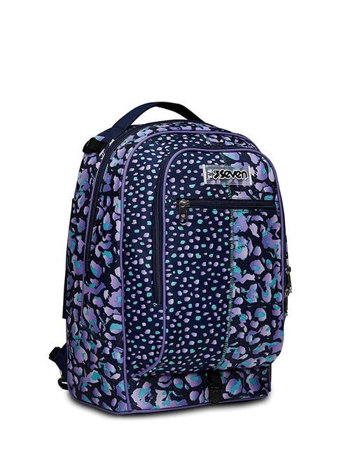 JACK ZIPLY Abnehmbarer Trolley-Rucksack violett - Rucks&auml;cke mit Trolleyfunktion