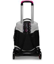 SEVEN JACK ZIPPER GLAMY Abnehmbarer Trolley-Rucksack Stahlgrau - Rucks&auml;cke mit Trolleyfunktion - 3