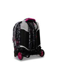 SEVEN JACK ZIPPER GLAMY Abnehmbarer Trolley-Rucksack Stahlgrau - Rucks&auml;cke mit Trolleyfunktion - 4