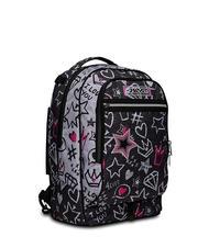SEVEN JACK ZIPPER GLAMY Abnehmbarer Trolley-Rucksack Stahlgrau - Rucks&auml;cke mit Trolleyfunktion - 5