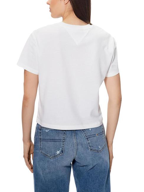 TJ CLASSIC XS FIT T-Shirt mit klassischer Passform Wei&szlig; - T-Shirts und Tops f&uuml;r Damen