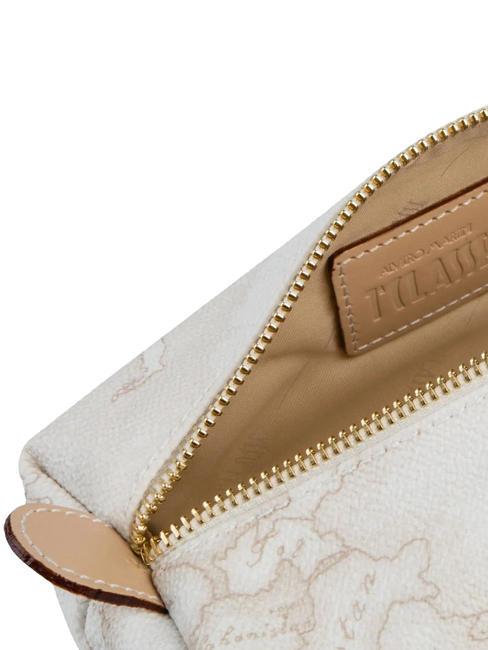 GEO CLASSIC Kosmetiktasche mit Rei&szlig;verschluss Wei&szlig; - Etuitaschen &amp; Necessaire