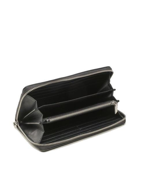 CK MUST Geldb&ouml;rse mit umlaufendem Rei&szlig;verschluss ckschwarz - Brieftaschen Damen
