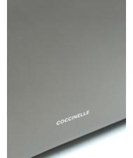 COCCINELLE SINFONIA Shopper-Umh&auml;ngetasche aus Leder Stein - Damentaschen - 2