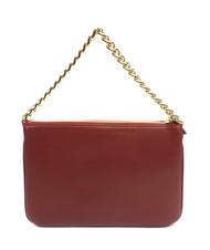 TOSCA BLU MILANO Ledertasche mit Schulterriemen Dunkelrot - Damentaschen - 4