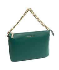 TOSCA BLU MILANO Ledertasche mit Schulterriemen gr&uuml;n - Damentaschen - 2